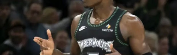 官方直播入口-爱德华兹全场17投仅6中，得到19分6篮板5助攻1抢断1封盖