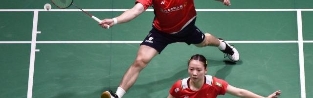 “雅思”“凡尘”继续领跑混双女双 国羽男双杀入前五